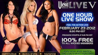 Wicked Girls' 'My Wicked Valentines' Live Web Show Wednesday