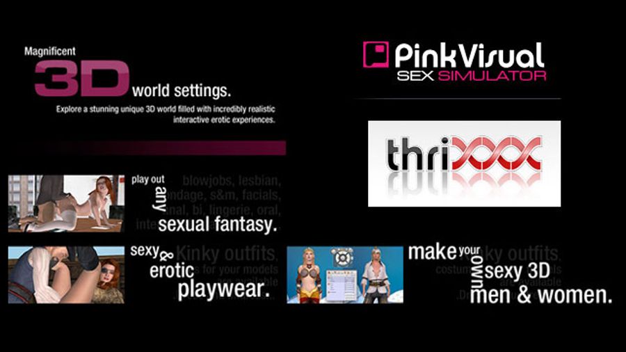 Pink Visual, Thrixxx Team Up to Launch PinkVisualGames.com