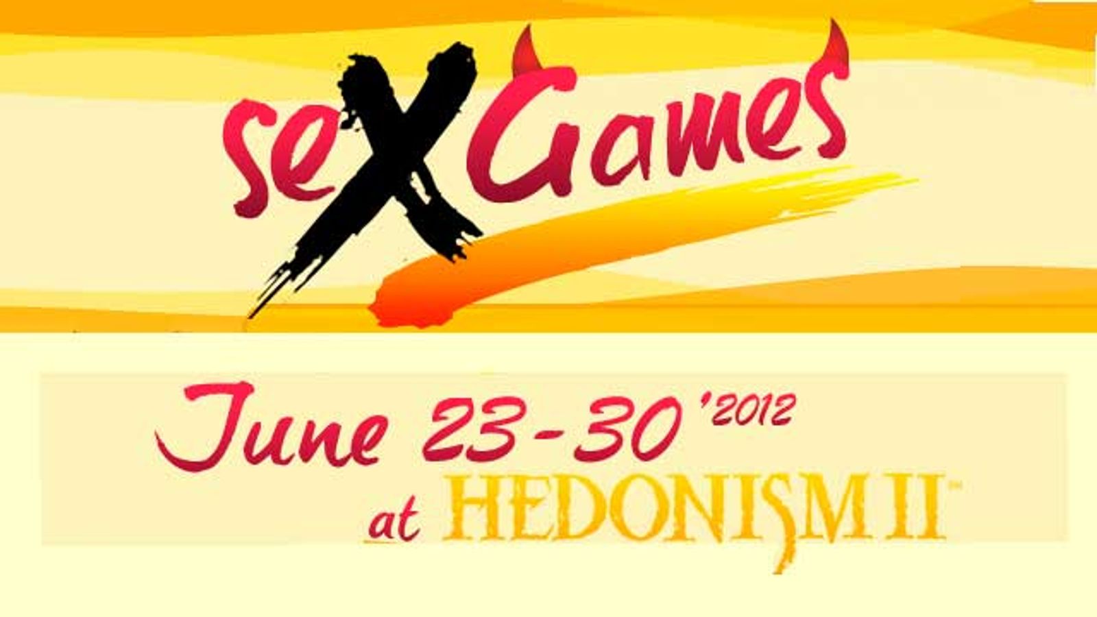 Join Hosts Susan & Bobby Lee For the S.E.X.Games at Hedonism II