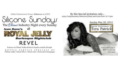 Tera Patrick Appears at Royal Jelly Burlesque Nightclub in Atlantic City