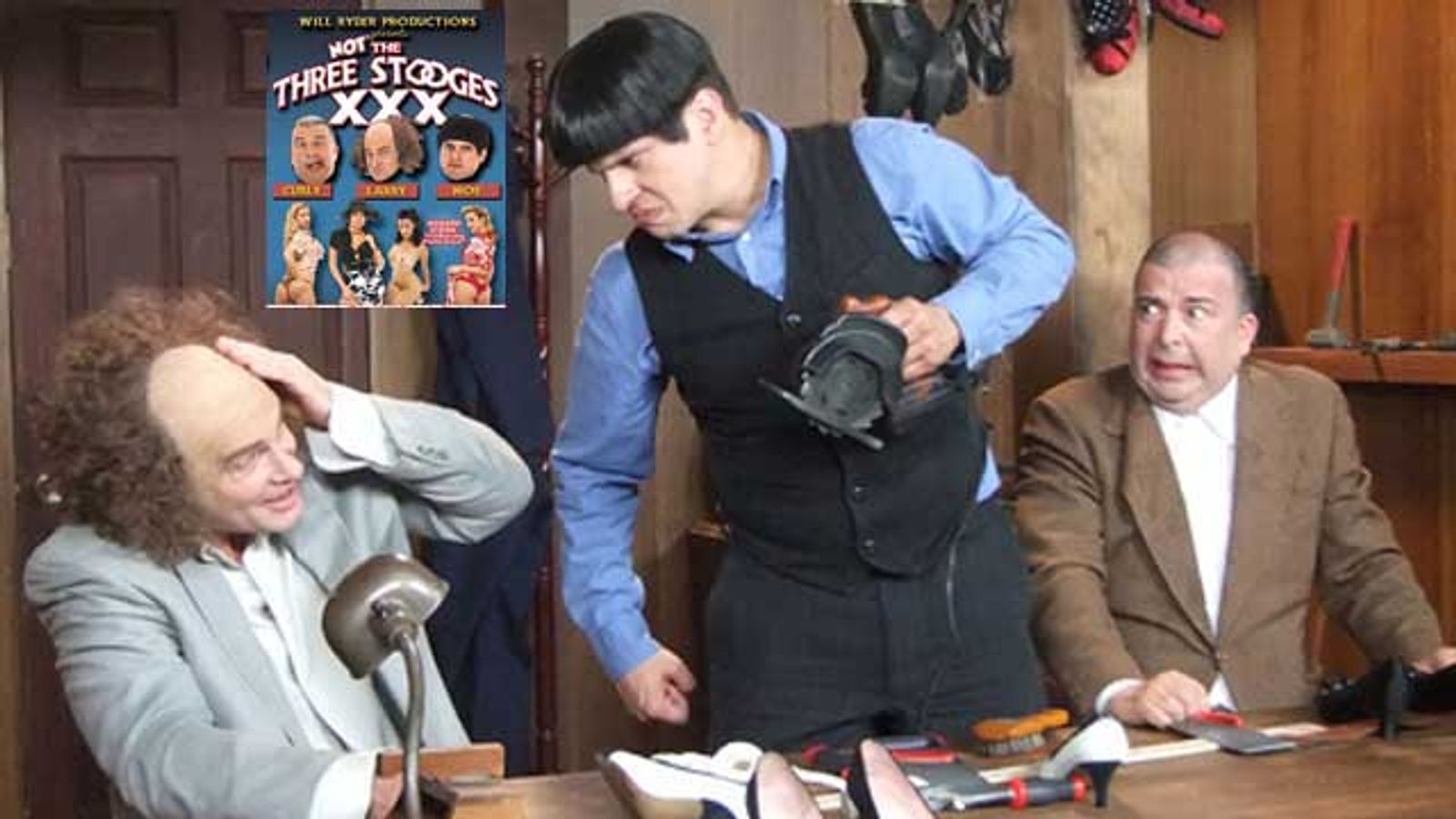 'Not the Three Stooges XXX' Debuts at #5 on DVD Sales Chart