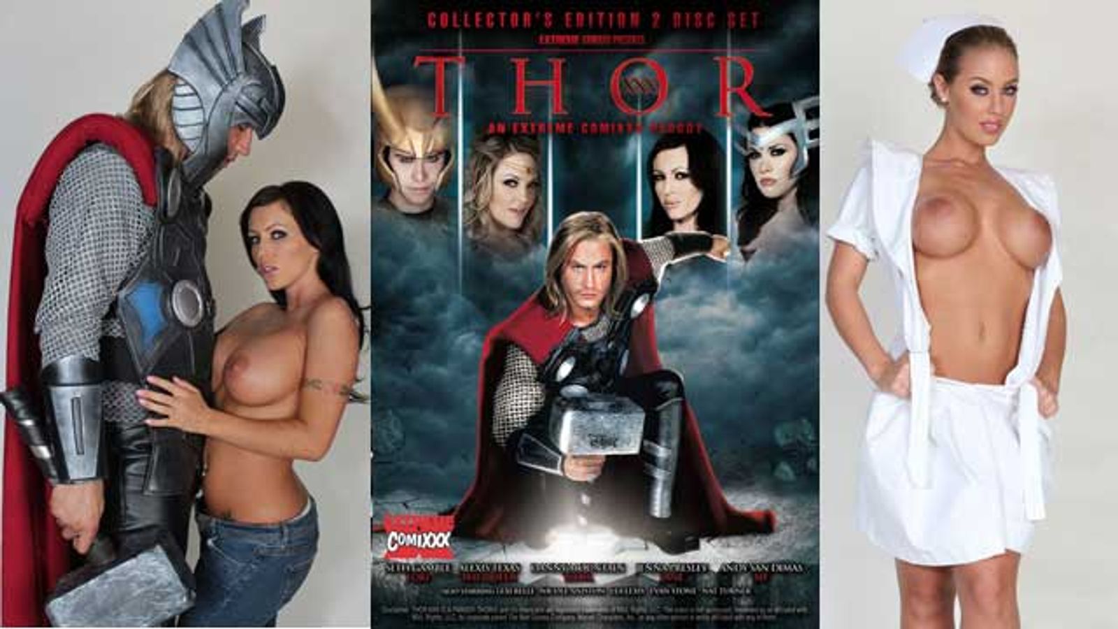 Thor XXX, Jordan Septos 1st Extreme Comixxx Parody, Streets 64 | AVN