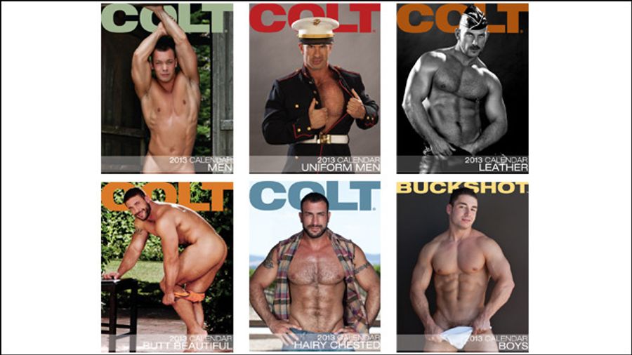 Colt Studio Group Now Taking Wholesale Pre-Orders for Calendars