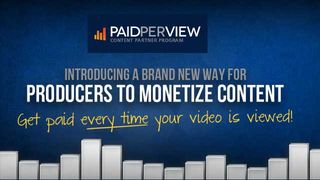 PaidPerView.com Opens New Revenue For Site Owners, Producers