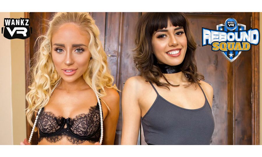 Janice Griffith, Naomi Woods in ‘WankzVR’s Rebound Squad,’ Out Now