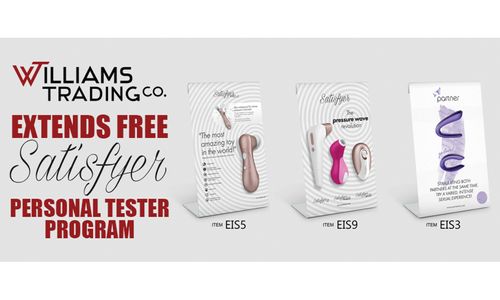 Williams Trading Extending Free Satisfyer Tester Program