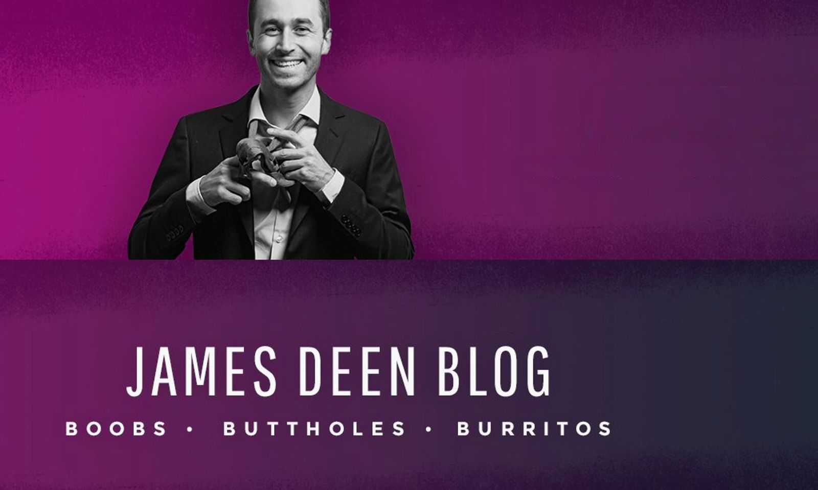 James Deen Refocuses on Blog