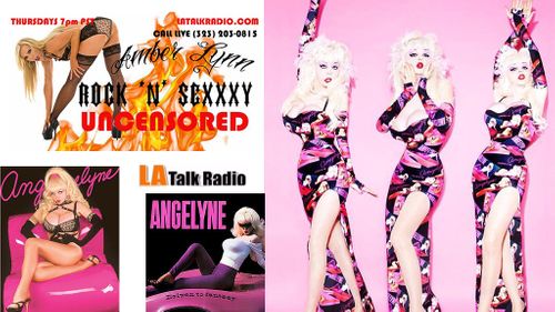 Amber Lynn Welcomes Hollywood's Iconic Billboard Queen Angelyne To RNSU