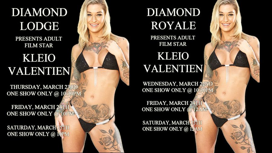Kleio Valentien to Feature For 4 Nights at Cleveland Area Clubs