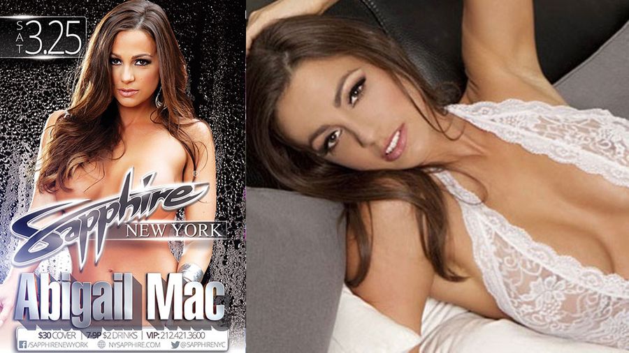 Abigail Mac To Take The Stage At Sapphire NY This Saturday Night