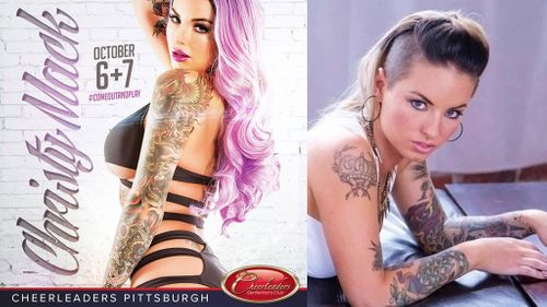 Christy Mack To Headline at Cheerleaders In Pittsburgh