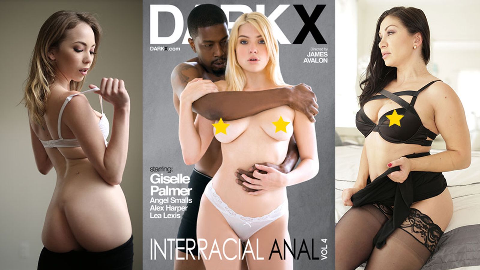 Giselle Palmer Gets Analized In Dark X’s ‘Interracial Anal 4’