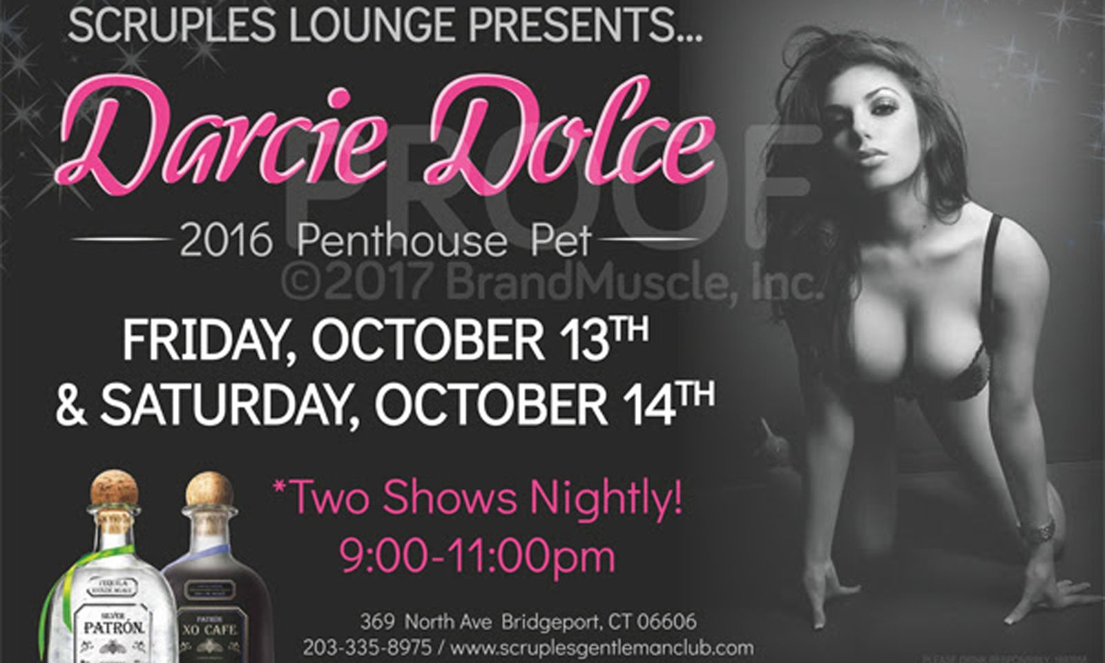 Darcie Dolce Headlines at Scruples Gentlemen’s Club in CT