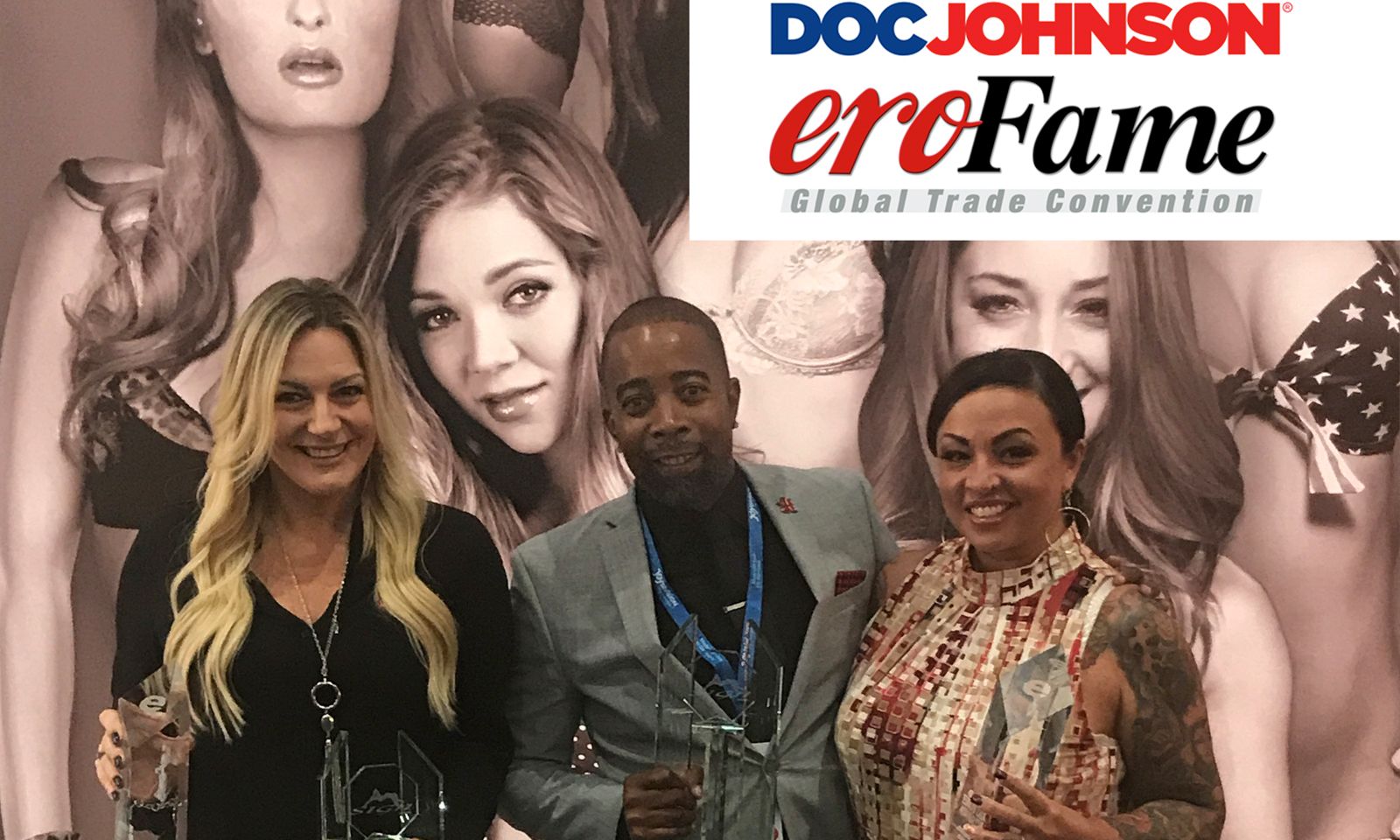 Doc Johnson Earns 4 Awards at eroFame