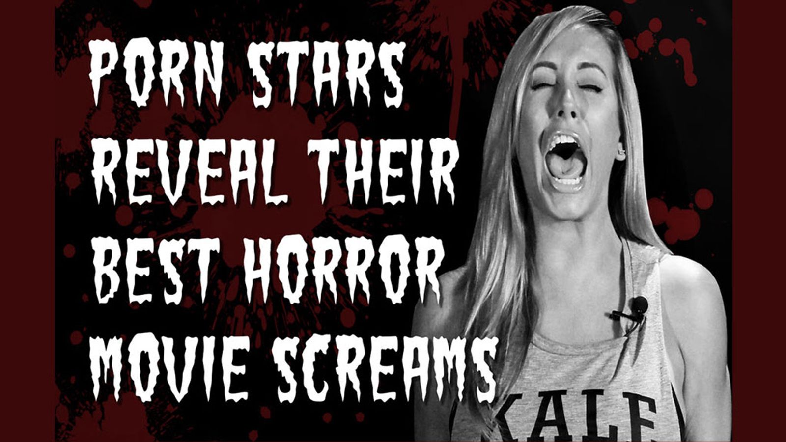 Adult Empire Collects Porn Stars' Most Blood-Curdling Screams