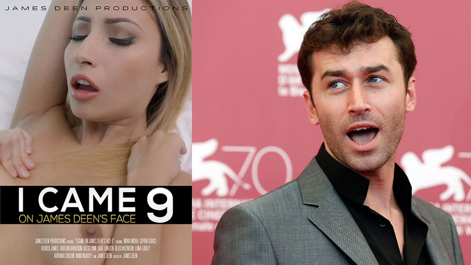 Guess Who Came On James Deen's Face? 9th Vol. Of Series Releases