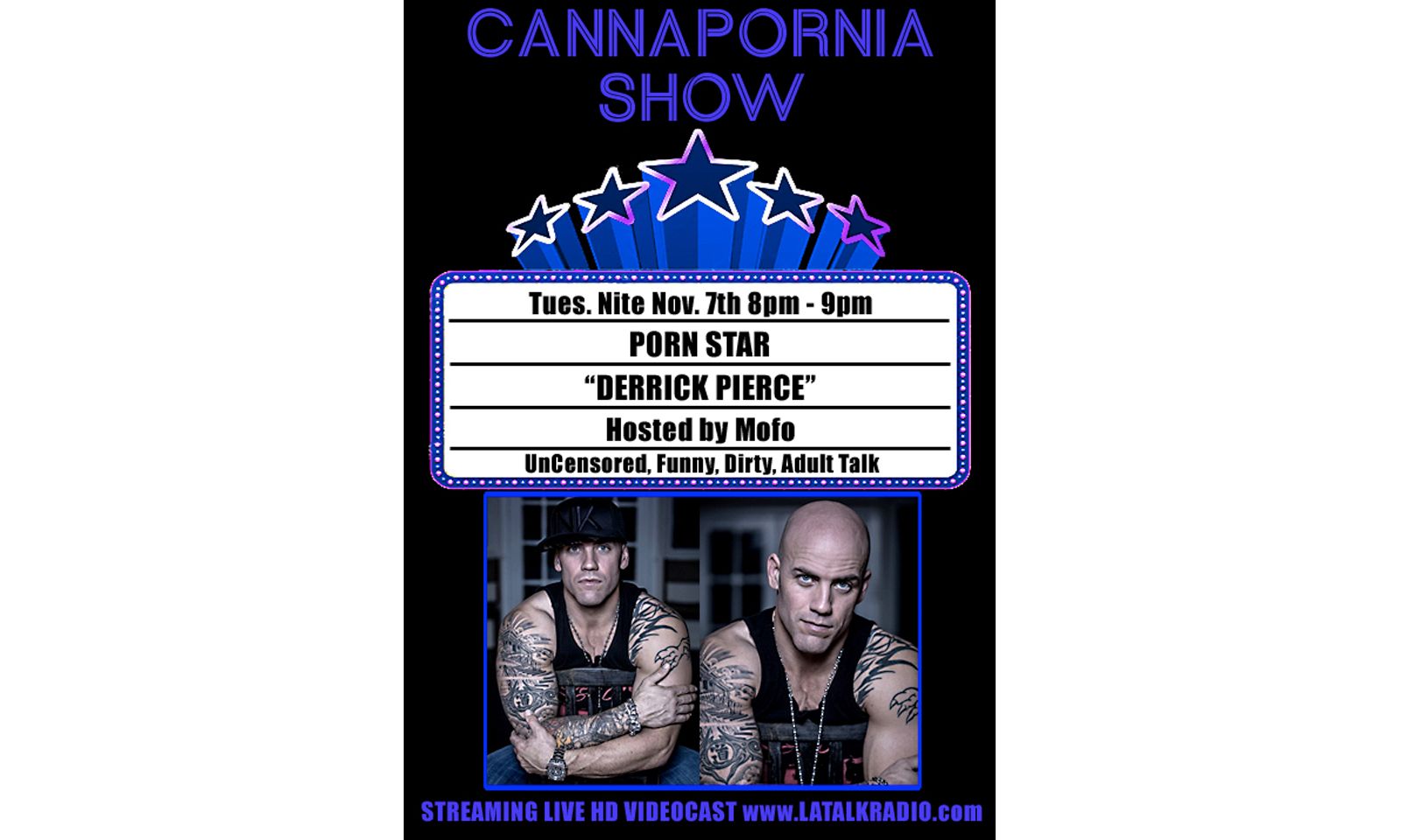 Derrick Pierce Guesting on CannaPornia Show