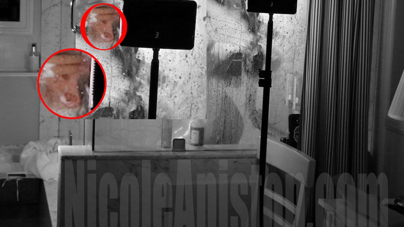 Did Nicole Aniston & Ivan Have Ghostly Visitors On Set?