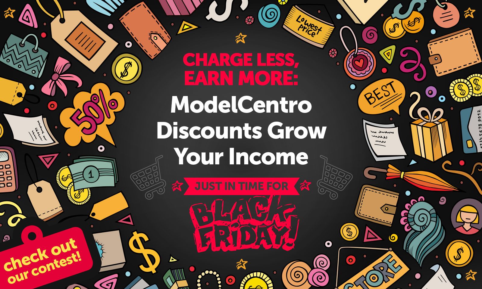 ModelCentro Creates Discount Options In Time For Black Friday