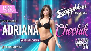Adriana Chechik Takes Stage at Sapphire Las Vegas Saturday