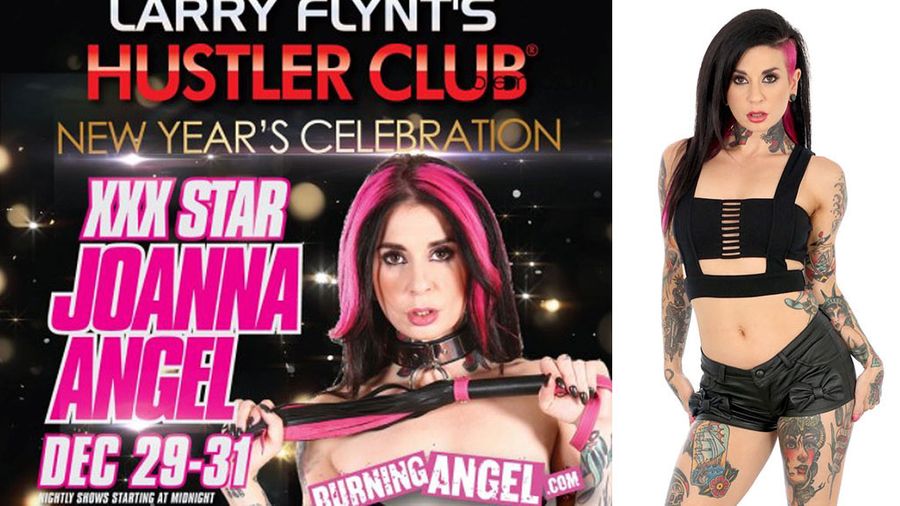 Joanna Angel To Ring In New Year At St. Louis' Hustler Club