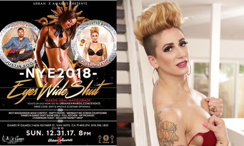 Della Dane Hosting NYE 'Eyes Wide Shut' Mardi Gras Soirée 