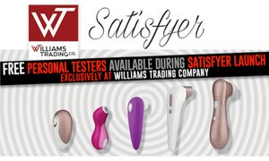 Williams Trading Offering Free Testers During Satisfyer Launch