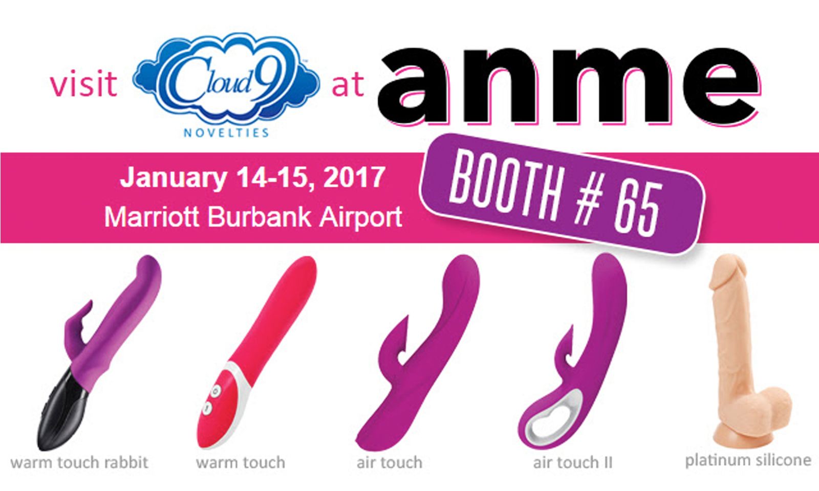 Cloud 9 Novelties Presents New Items At ANME