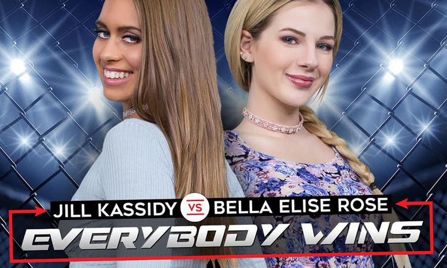 Bella Elisa Rose and Jill Kassidy Star in WankzVR's 'Everybody Wins'
