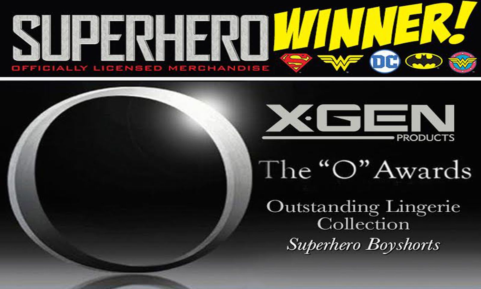 XGen Products Wins “O” Award for Outstanding Lingerie Collection