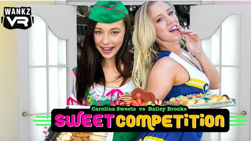 Bailey Brooke,  Carolina Sweets Star in WankzVR's 'Sweet Competition'