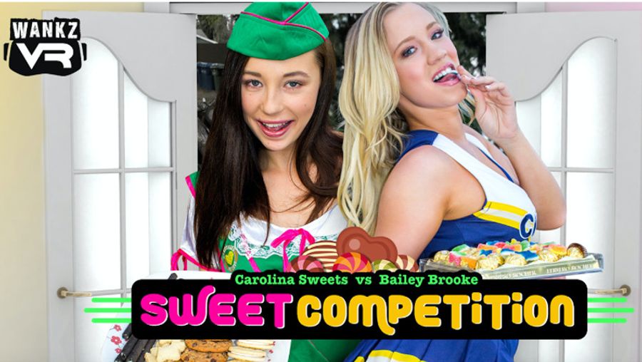Bailey Brooke,  Carolina Sweets Star in WankzVR's 'Sweet Competition'