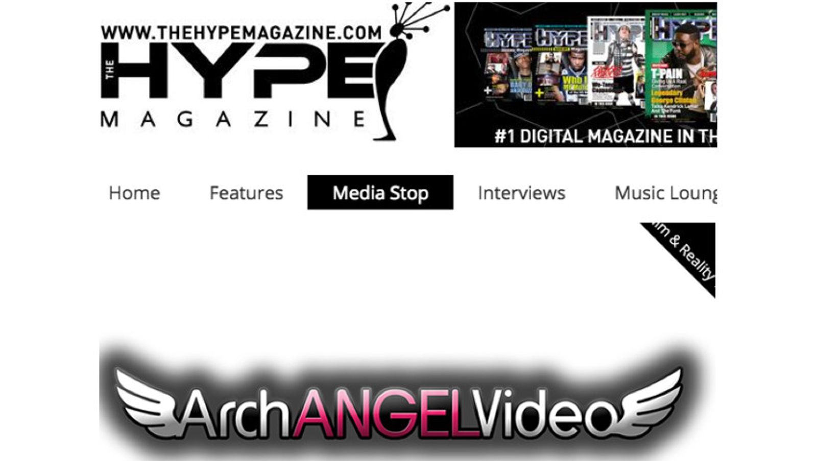 ArchAngel Profiled by Mainstream Hip-Hop Mag 'The Hype'
