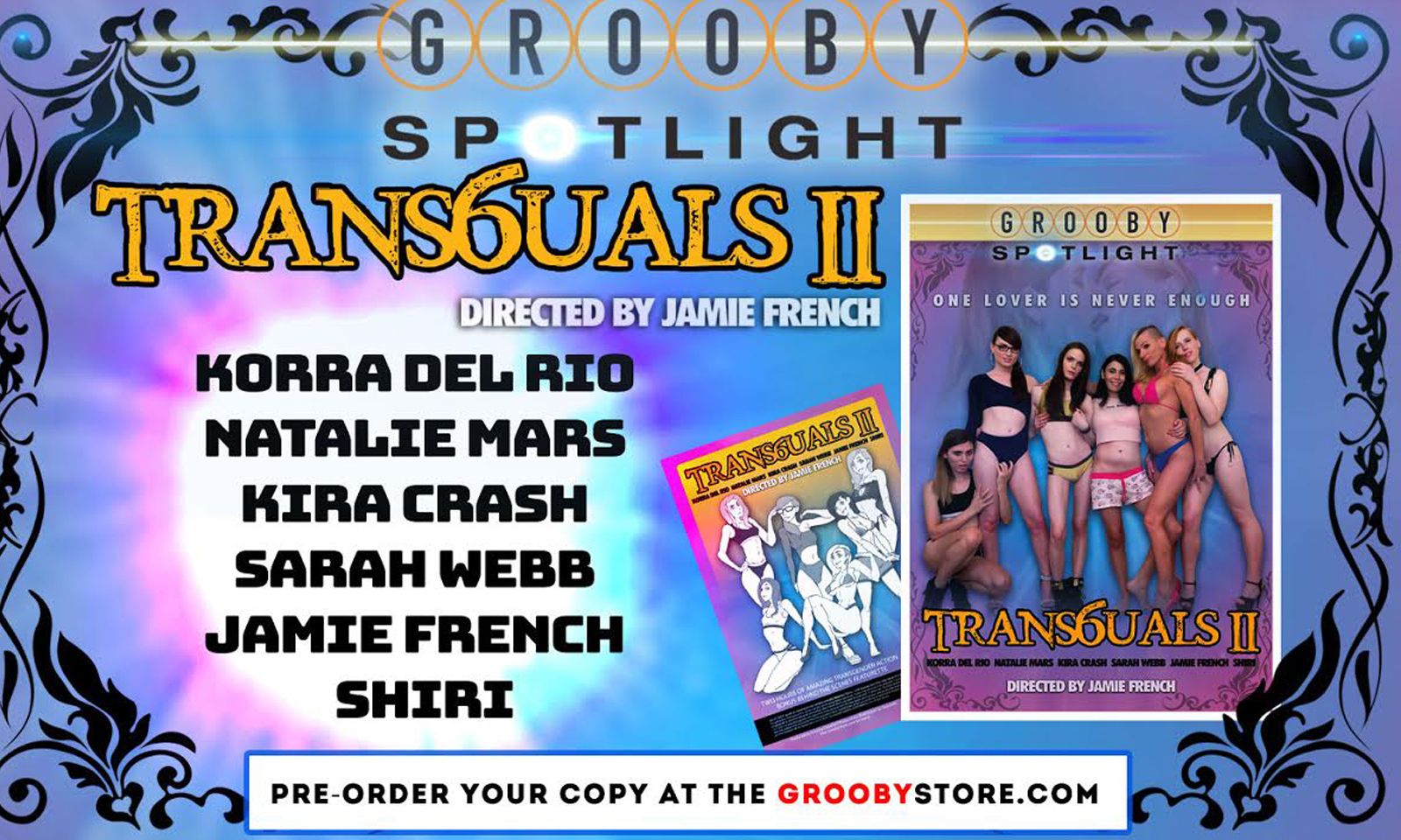 Jamie French’s ‘Trans6uals II’ DVD Now Available for Pre-Order