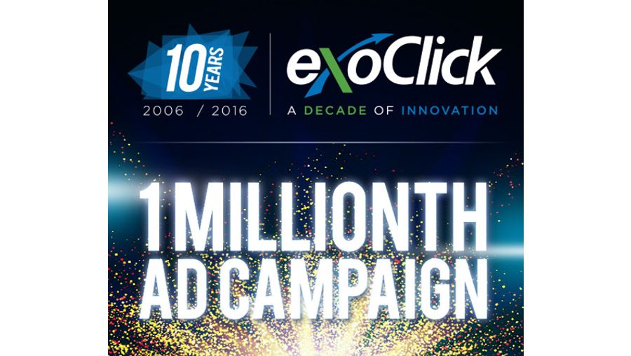 ExoClick Nears One Million Ad Campaigns