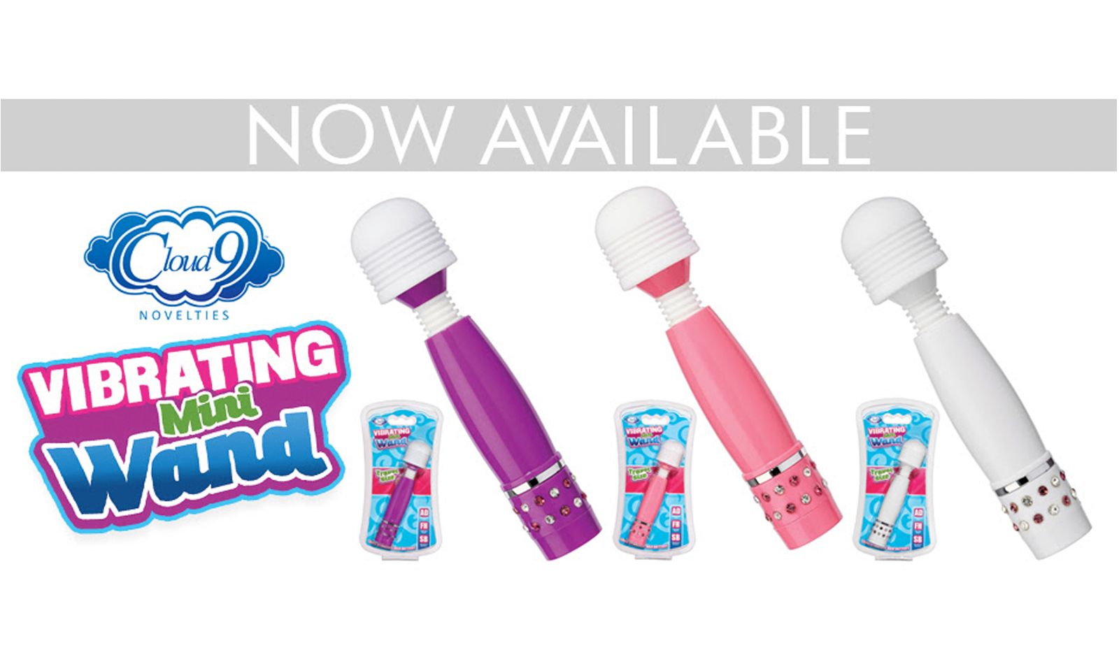 Cloud 9 Novelties Adds Mini Massagers to Lineup