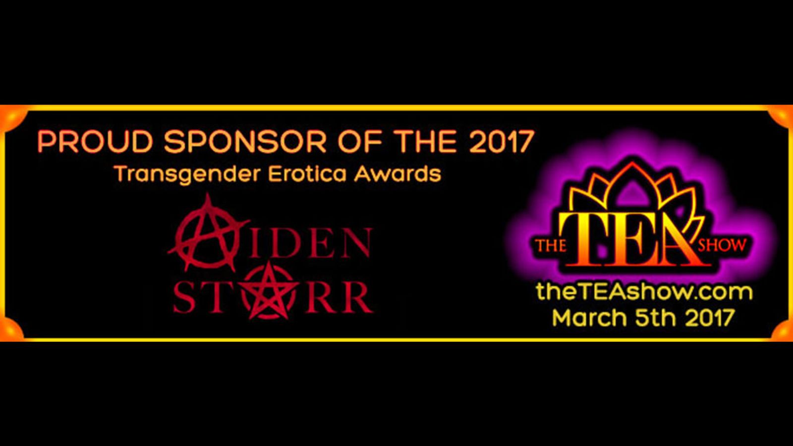 2017 TEAs Welcome Award-Winning Director Aiden Starr As Gold Sponsor