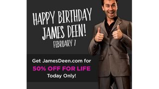 JamesDeen.com Offers 50 Percent Off Lifetime Membership Today