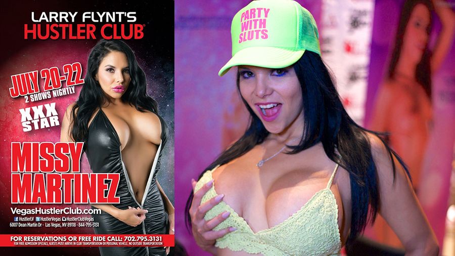 Missy Martinez To Headline at Larry Flynt’s Hustler Club In Vegas