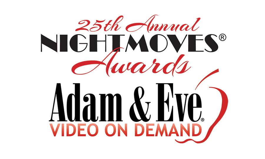 Adam & Eve VOD Sponsoring NightMoves Awards Twitter