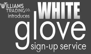 Williams Trading Co. Introduces White Glove Sign Up Service