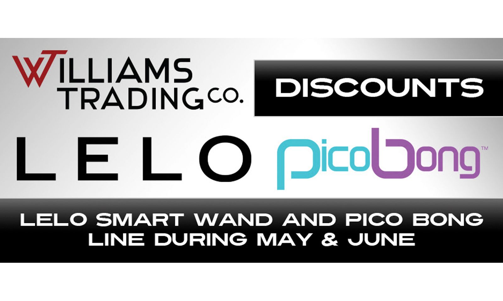 LELO Smart Wand, Pico Bong Line Discounted During May, June At Williams Trading