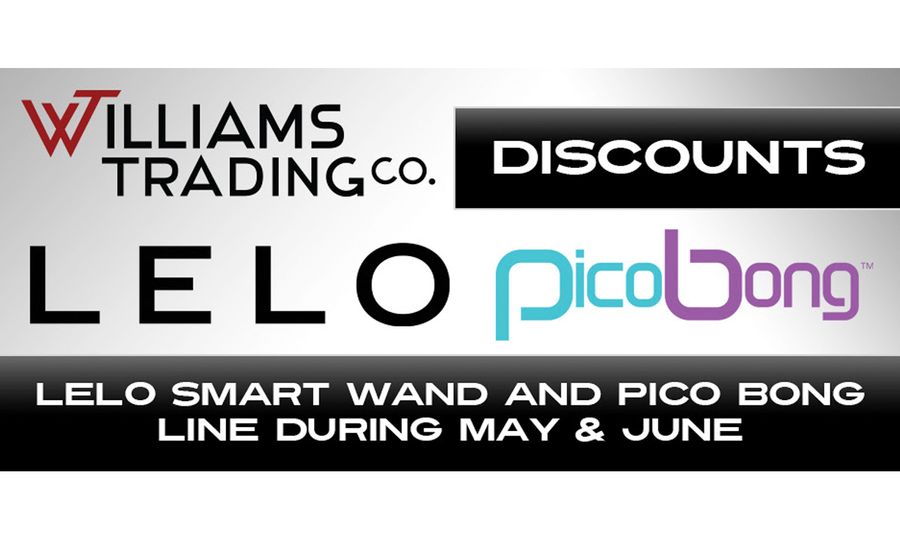 LELO Smart Wand, Pico Bong Line Discounted During May, June At Williams Trading