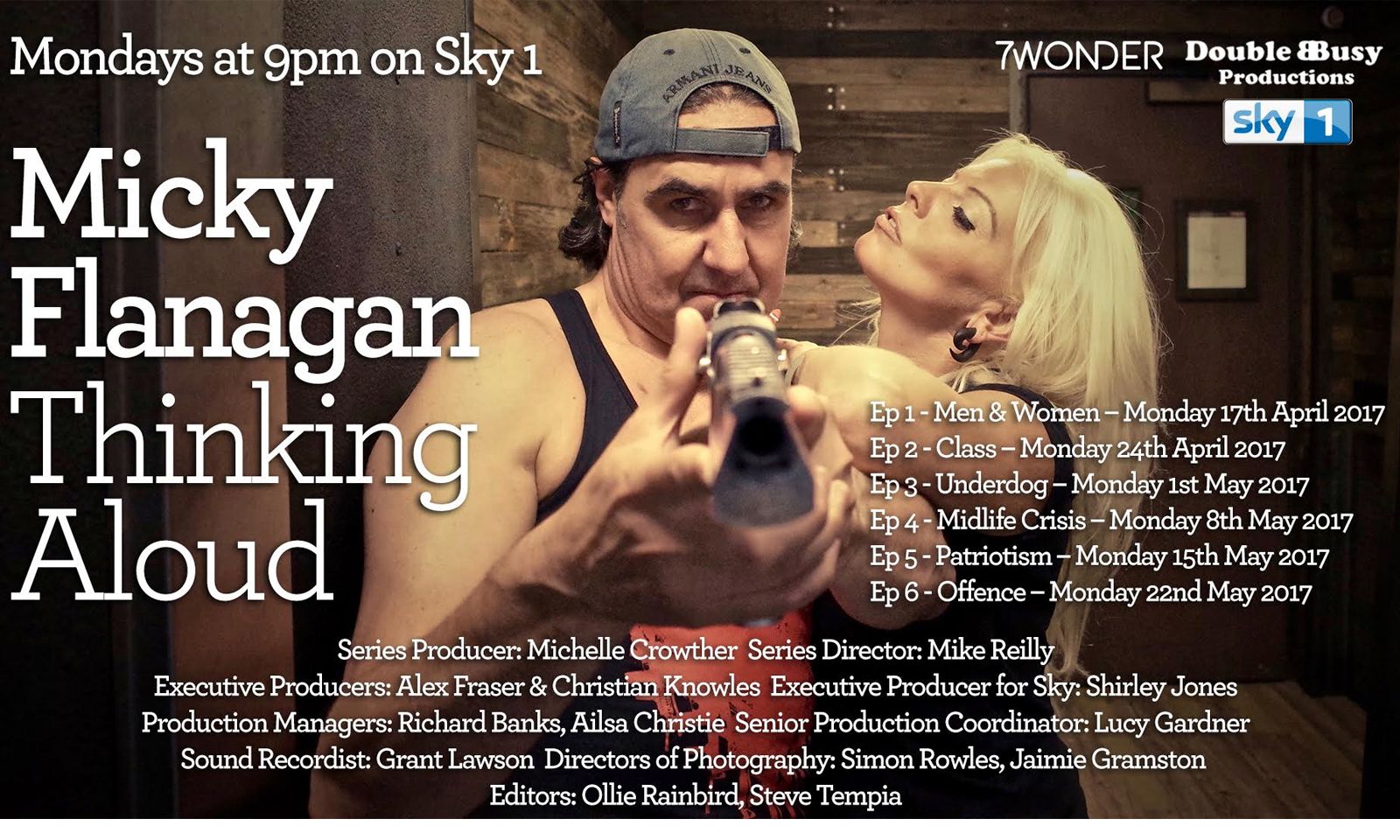 ‘Porno’ Dan Leal on Micky Flanagan’s ‘Thinking Aloud’ on Sky 1
