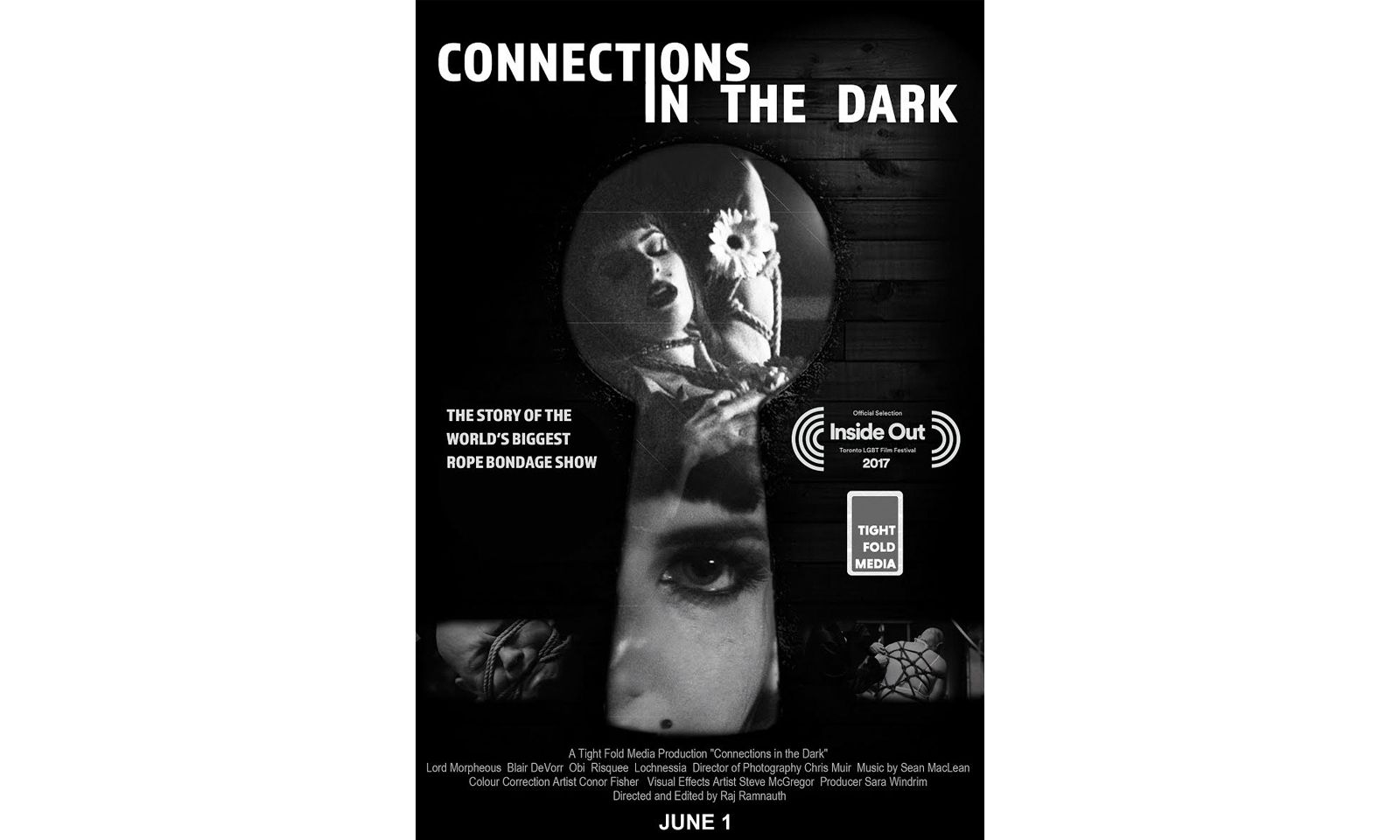 Film Short on Rope Bondage, ‘Connections in the Dark,’ Screening at Inside Out LGBT Film Fest