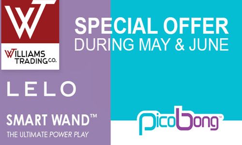 Williams Trading Co. Offers LELO and Pico Bong Special