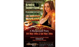 Kendra Sunderland Hosting Penthouse SF’s 5th Anniversary