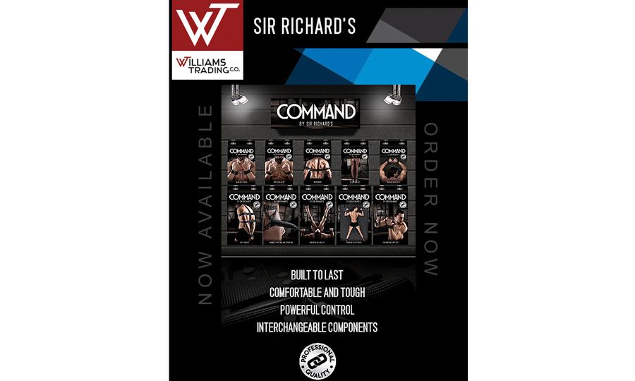 Sir Richard’s Command Line Available From Williams Trading 