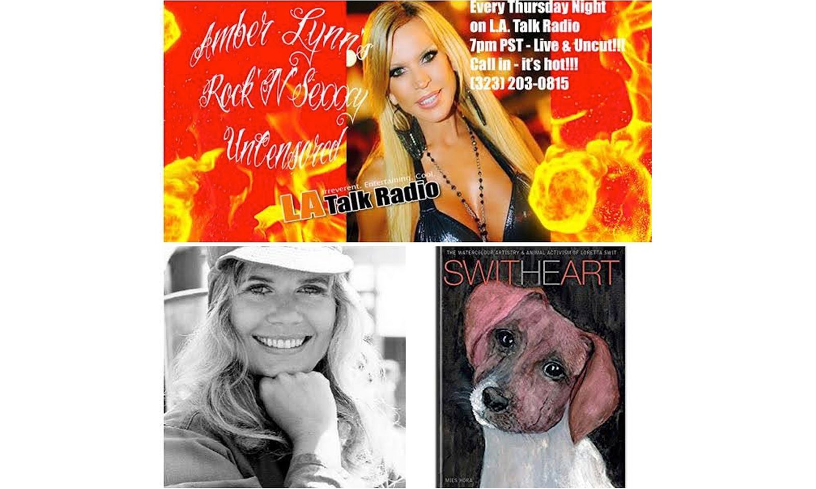 Actress Loretta Swit A Guest on Amber Lynn’s Rock’N’Sexxxy Uncens