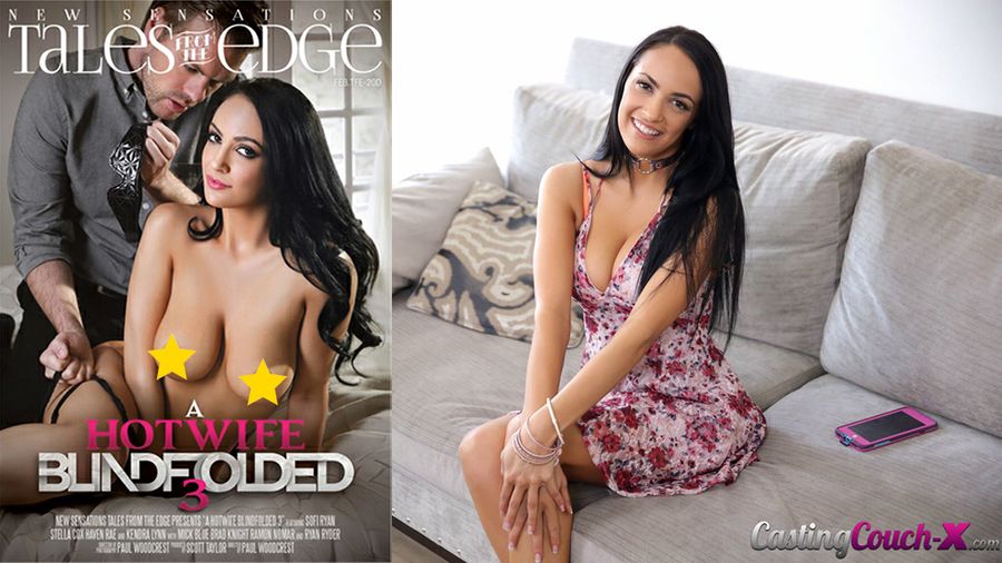 Newcomer Sofi Ryan Graces The Cover of 'A Hot Wife Blindfolded 3'